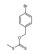 O-[(4-bromophenyl)methyl] methylsulfanylmethanethioate Structure