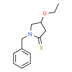 2-Pyrrolidinethione,4-ethoxy-1-(phenylmethyl)-结构式