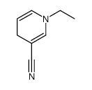 1-Ethyl-1,4-dihydropyridine-3-carbonitrile结构式