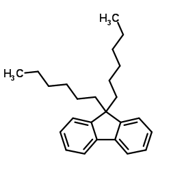 Poly(9,9-di-n-hexylfluorenyl-2,7-diyl) Structure