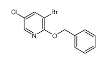 2-(Benzyloxy)-3-bromo-5-chloropyridine结构式