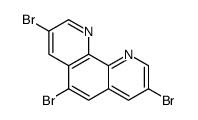 3,5,8-tribromo-1,10-phenanthroline Structure