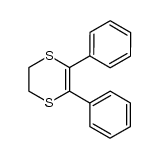 5,6-diphenyl-2,3-dihydro-1,4-dithiine Structure