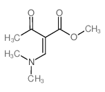 (E)-Methyl 2-((dimethylamino)methylene)-3-oxobutanoate Structure