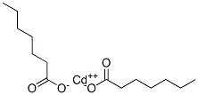 Diheptanoic acid cadmium salt structure