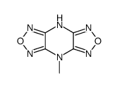 1H,4H-Bis[1,2,5]oxadiazolo[3,4-b:3,4-e]pyrazine,4-methyl-(9CI) Structure