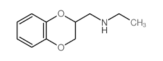 1,4-Benzodioxin-2-methanamine,N-ethyl-2,3-dihydro-结构式