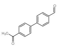 4′-Acetyl-biphenyl-4-carbaldehyde structure