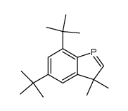 5,7-di-tert-butyl-3,3-dimethyl-3H-phosphindole Structure