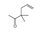 3,3-dimethylhex-5-en-2-one Structure