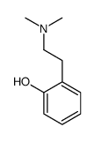 2-[2-(dimethylamino)ethyl]phenol Structure