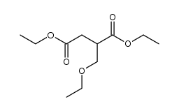 ethoxymethyl-succinic acid diethyl ester Structure