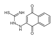 [(1,4-dioxonaphthalen-2-yl)amino]thiourea结构式