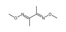 (MeON=C(Me)-CMe=NOMe) Structure