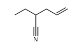 1-ethylbut-3-enyl cyanide结构式