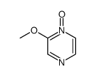 2-methoxypyrazine 1-oxide结构式