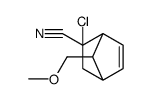 5-chloro-7-(methoxymethyl)bicyclo[2.2.1]hept-2-ene-5-carbonitrile Structure