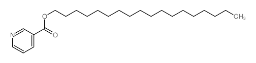 octadecyl pyridine-3-carboxylate结构式