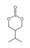 1,3,2-Dioxathiane,5-(1-methylethyl)-,2-oxide(9CI) structure