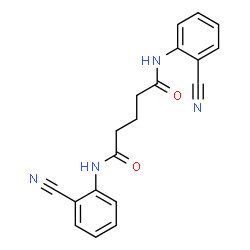 N,N'-Bis(2-cyanophenyl)pentanediamide picture