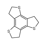 2,3,5,6,8,9-hexahydrobenzo[1,2-b:3,4-b':5,6-b'']trithiophene结构式