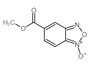 methyl 9-oxido-8-oxa-7-aza-9-azoniabicyclo[4.3.0]nona-2,4,6,9-tetraene-4-carboxylate structure