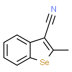 2-Methylbenzo[b]selenophene-3-carbonitrile structure