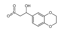 2-nitro-1-(2,3-dihydro-1,4-benzodioxin-6-yl)ethanol Structure