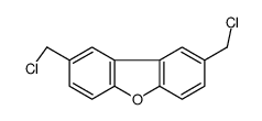 2,8-bis(chloromethyl)dibenzofuran Structure