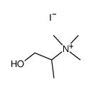 (β-hydroxy-isopropyl)-trimethyl-ammonium, iodide结构式