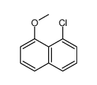 1-Chloro-8-methoxynaphthalene Structure