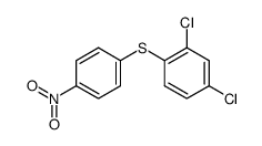 4-nitrophenyl 2',4'-dichlorophenyl sulfide Structure