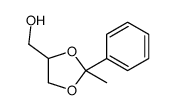(2-methyl-2-phenyl-1,3-dioxolan-4-yl)methanol Structure