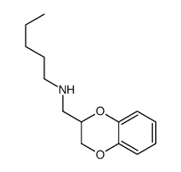 N-(2,3-dihydro-1,4-benzodioxin-3-ylmethyl)pentan-1-amine Structure