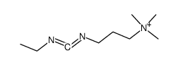 1-ethyl-3-(3-(trimethylammonio)propyl)carbodiimide结构式