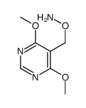 5-[(Aminooxy)methyl]-4,6-dimethoxypyrimidine Structure