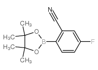 2-Cyano-4-fluorophenylboronic acid pinacol ester picture