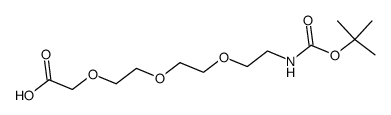 5,8,11-三氧杂-2-氮杂十三烷二酸-1-叔丁酯图片