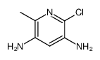 3,5-diamino-2-chloro-6-methylpyridine Structure