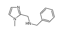 Benzyl-(1-methyl-1H-imidazol-2-ylmethyl)-amine Structure