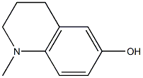 1-methyl-1,2,3,4-tetrahydroquinolin-6-ol结构式