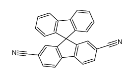 2,7-dicyano-9,9'-spirobifluorene Structure