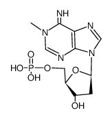 1-methyl-2'-deoxy-[5']adenylic acid结构式