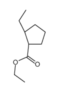 ethyl (1R,2S)-2-ethylcyclopentane-1-carboxylate Structure