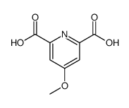 4-methoxypyridine-2,6-dicarboxylic acid structure