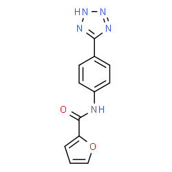 2-Furancarboxamide,N-[4-(1H-tetrazol-5-yl)phenyl]-(9CI) Structure