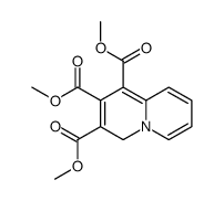 trimethyl 4H-quinolizine-1,2,3-tricarboxylate Structure