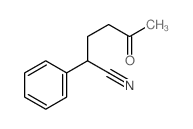 Benzeneacetonitrile, a-(3-oxobutyl)- structure