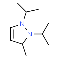 1H-Pyrazole,2,3-dihydro-3-methyl-1,2-bis(1-methylethyl)-(9CI) structure