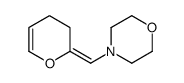 4-[(3,4-Dihydro-2H-pyran-2-ylidene)methyl]morpholine structure